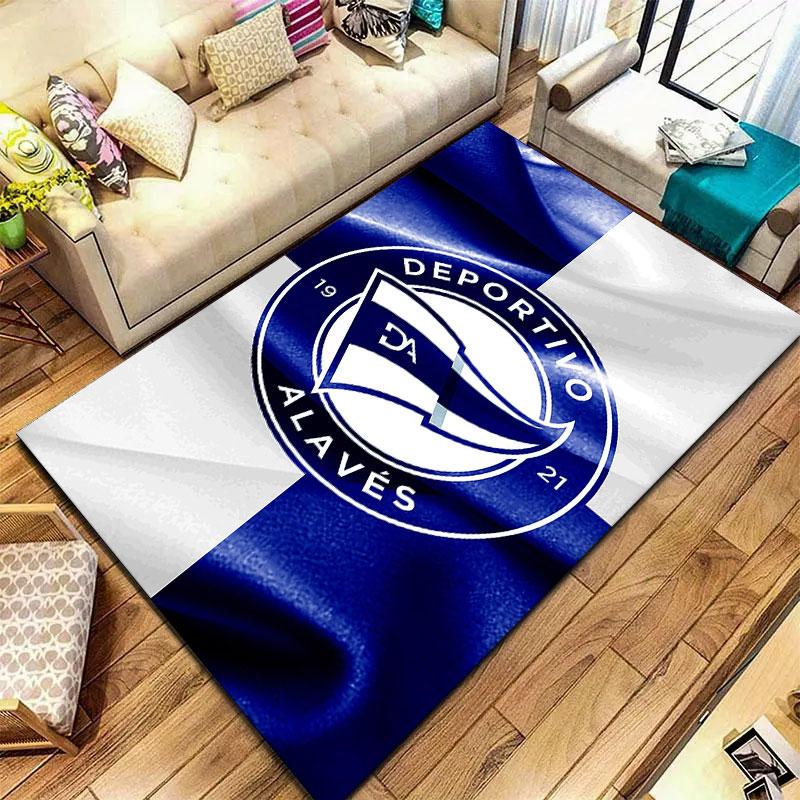 Deportivo Alaves Carpet Rug for Living Room Bedroom Home Sofa Decoration,Kids play Non-slip Floor Mat