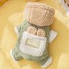 Small to Medium Dog Fleece Pockets Warm Cozy Winter Dog Coat