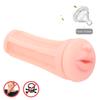 Realistic Artificial Vagina Male Masturbation Cup Sex Toy for Men with Anal Mouth Design Erotic Adult Product