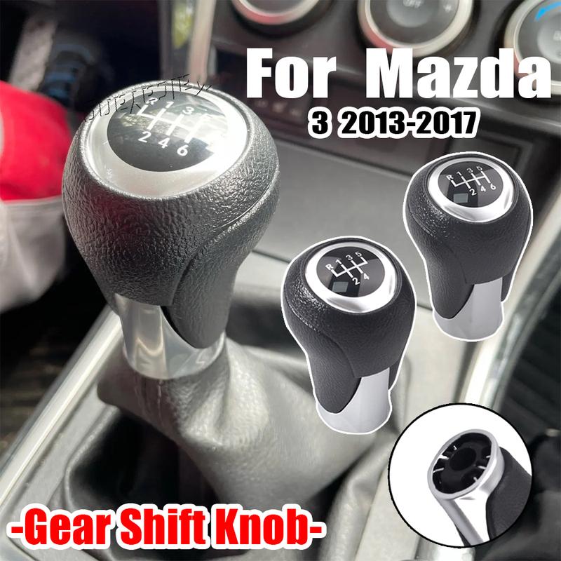Manual 5 6 Speed Transmission Gear Shift Knob Hand Lever For Mazda 3 2013-2017 Gearbox Hanlball For Mazda CX-5 2013-2016