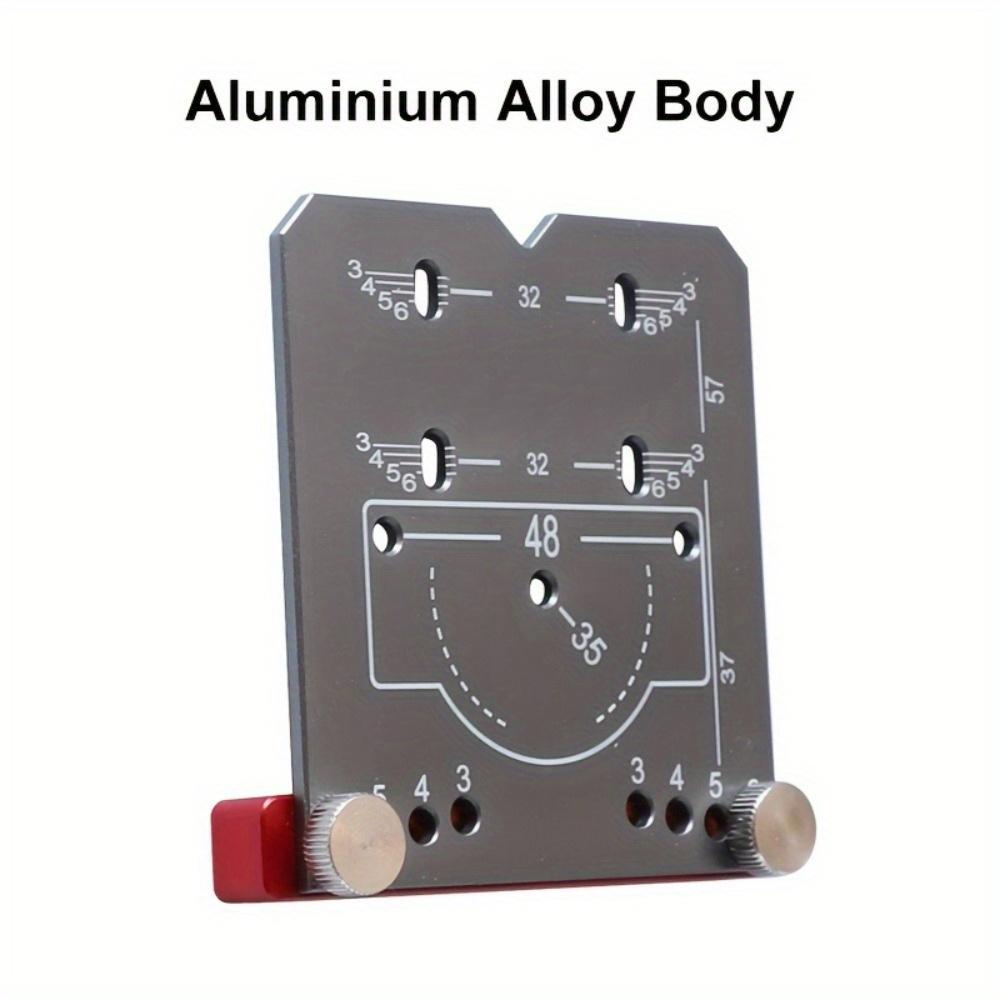 35Mm Woodworking Punching Aid with Hinge Positioner and Limit Frame for Fast and Precise Drilling Installation for Cabinet Doors