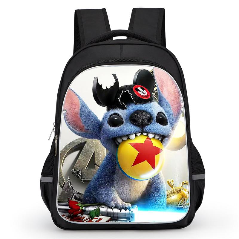Stitch Peripheral Anime Backpack Men'S And Women'S School Bags