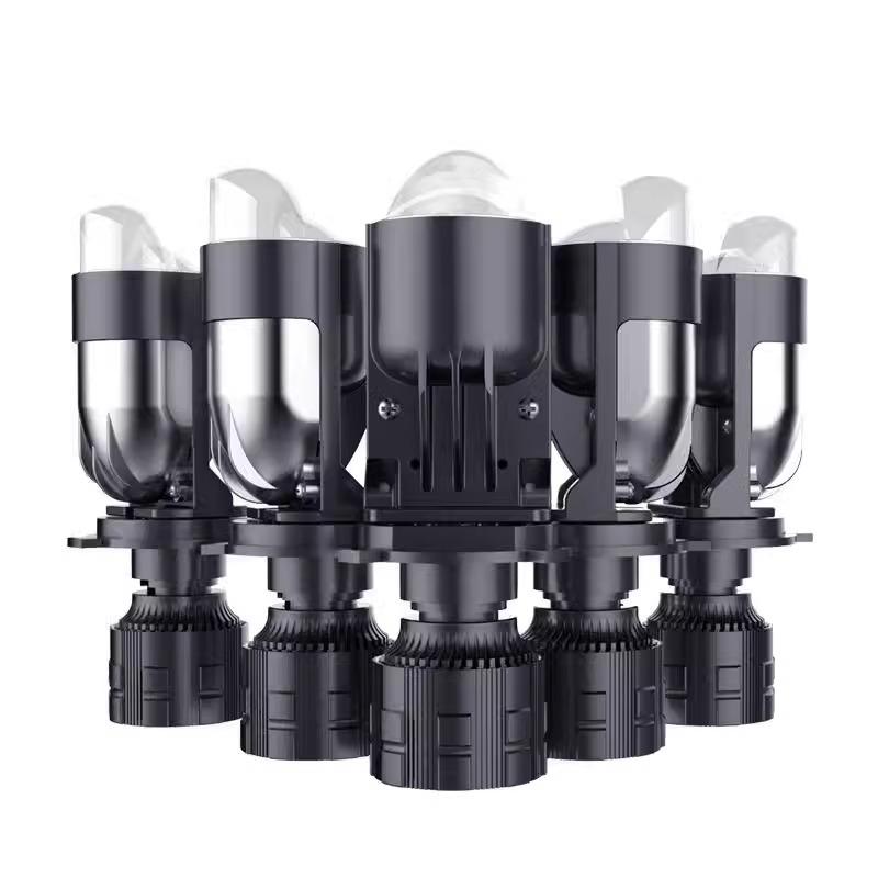 

A82 Бифокальная линза Автомобильная светодиодная фара H4 Высокомощный матричный прожектор Рыбий глаз Модификация Установка Мотоциклетные фары