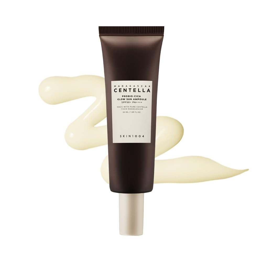SKIN1004 Пробиотическая сыворотка-ампула для сияния с SPF 50 мл / MADAGASCAR CENTELLA PROBIO-CICA Сыворотка-ампула для сияния с SPF / Солнцезащитный крем-сыворотка