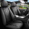 Universal 4-Season Car Seat Cover Full Surround Synthetic Leather Auto Cushion Sedan SUV Truck
