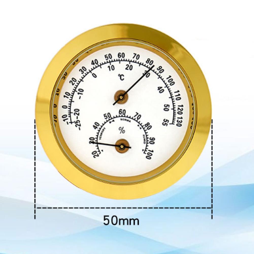 Battery Outdoor Thermohygrometer Accurate Analog Hygrometer for Temperature and Humidity Monitoring Indoor and Outdoor Use