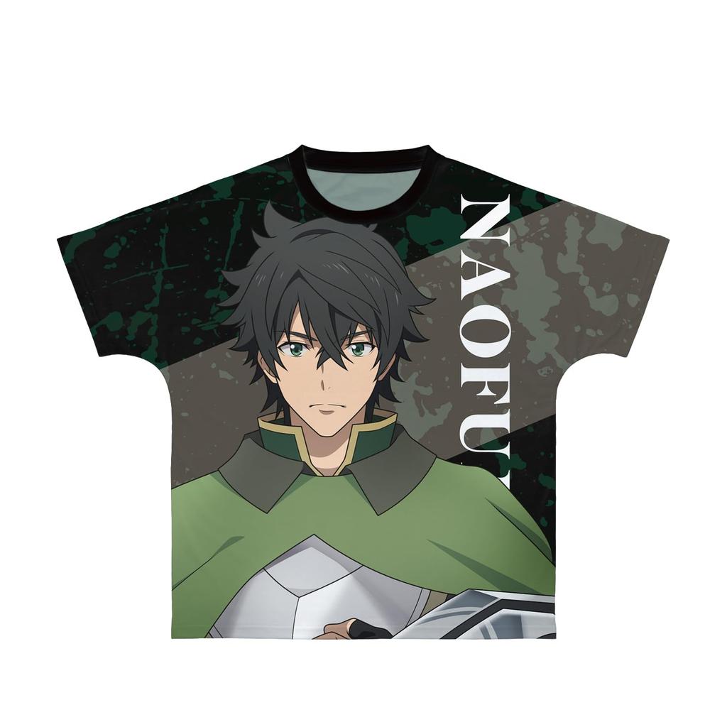 TV anime "The Rising of the Shield Hero Season 3" Naofumi Iwatani Full Graphic T-Shirt Unisex Size Small