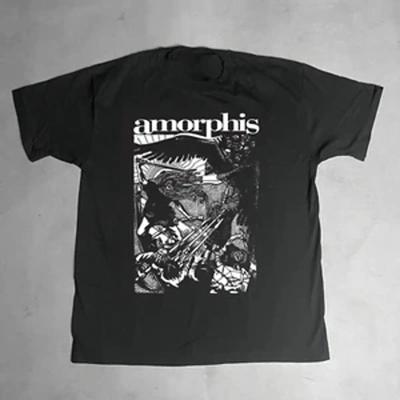 Amorphis Band Album T Shirt Full Size S To 5xl 1l437 Vintage Washed Homme Breathable Comfortable Fashion Slightly Graphic