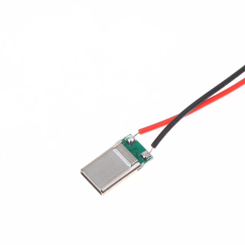 5Pcs 2Pin Micro Usb Type C Male Female Jack Welding Wire Straight Connector For Mobile Phone Charging Port Socket