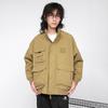 New Balance Multiple Pockets Cargo Windproof Sports Logo Jacket Dark Brown Unisex AMJ13384-OV