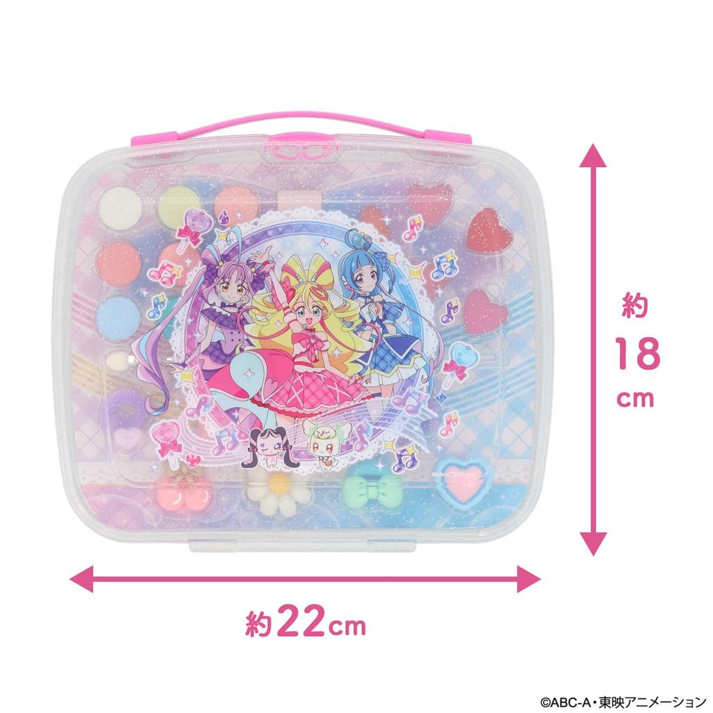 Shobido Kimi To Idol PreCure Makeup Palette Set, Soap-Removable, PR33873, Idol PreCure