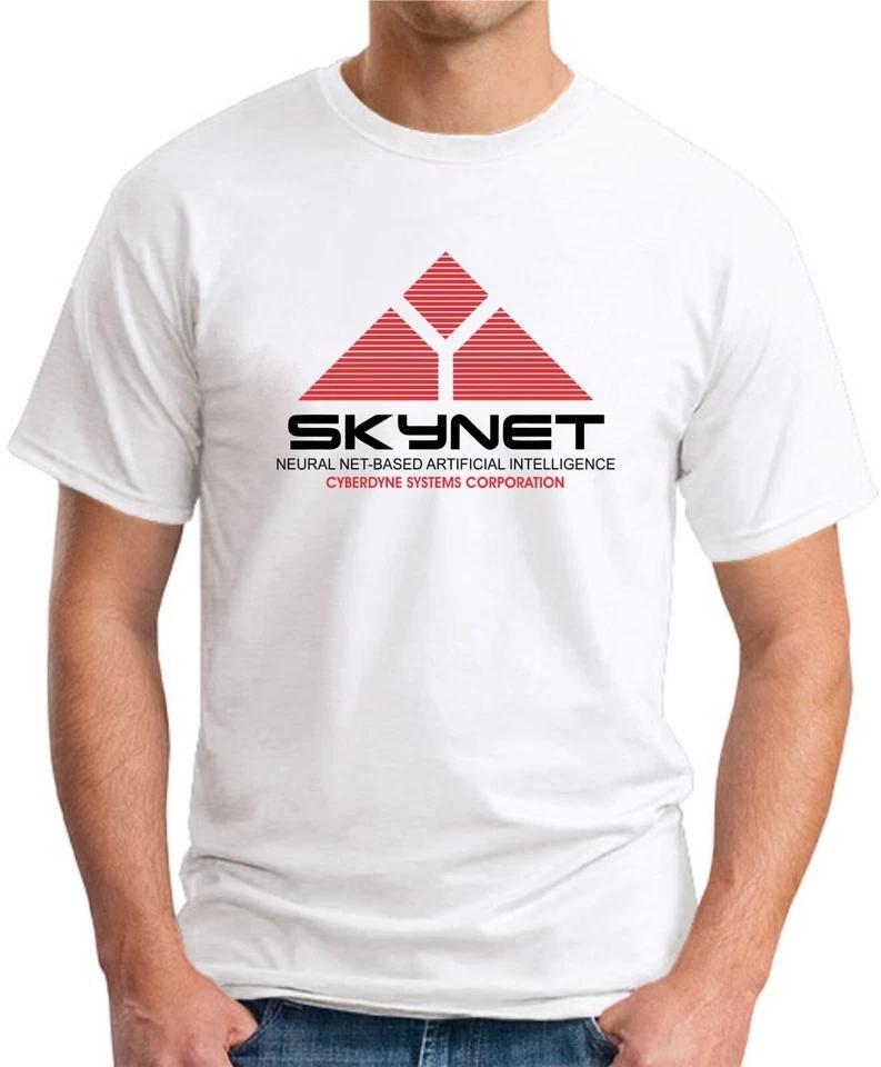 SKYNET T-SHIRT Funny Slogan Geek Nerd Terminator Judgement Day Sarah Connor T2 4 XL