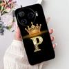 Phone Case For Tecno Camon 30 4G 5G 30S Pro 30pro 30 Premier Cover Soft Silicone Funda Matte TPU Capa Initial Letters Pattern