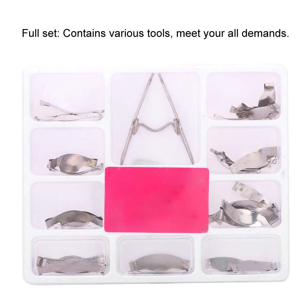 Dental Metal Sectional Mold Teeth Filling Full Kit for Teeth Replacement