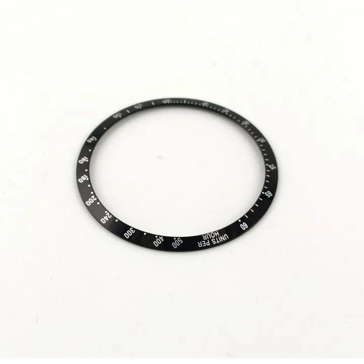Used Watch Repair Replacement Aftermarket Part Bezel Insert Black Compatible with Tudor 79260 Chrono time