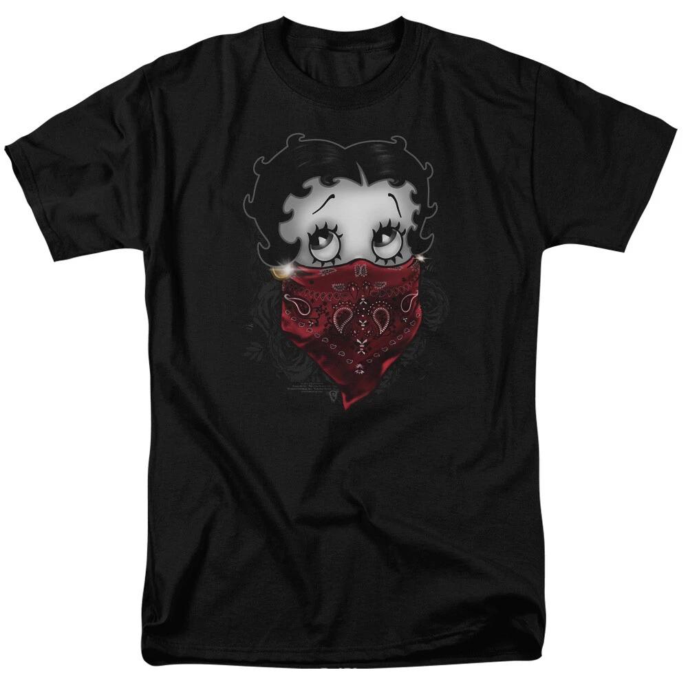 Betty Boop "Bandana & Roses" T-Shirt - Regular or Tank - to 6X