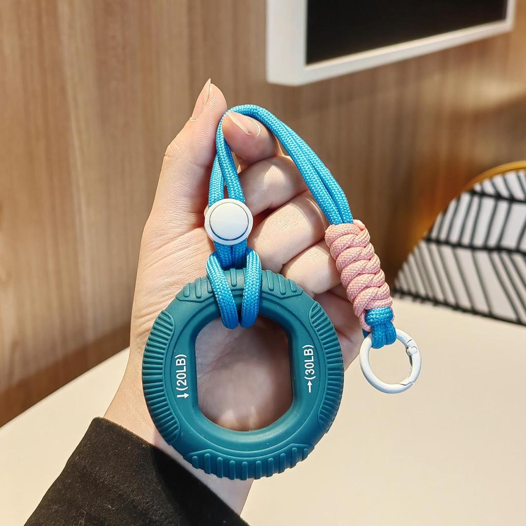 Creative Grip Strengthener Keychain: Fun Fitness Pendant & Couple Ornament - Perfect as a Backpack Accessory or Small Gift