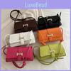 Chic Black White Orange Green Brown And Rose Pink Pu Shoulder Bag Stylish Fashionable Handbag