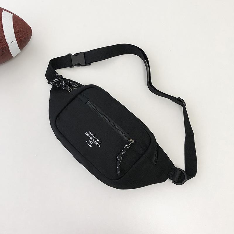 Японская нишевая нагрудная сумка с цветными блоками Унисекс Легкая Нагрудная и Поясная Сумка для Телефона для Повседневных Занятий Спортом 35618cm 1370₽