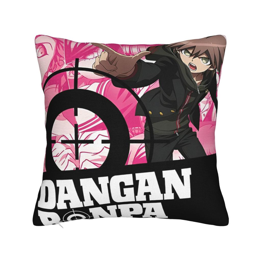 Decorative Pillowcase Danganronpa Japanese Anime Accessories Home Throw Pillow Case Cover Square Multiple Sizes