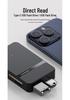Apple-Compatible 8-in-1 USB 3.0 Dual-Head Type-C Card Reader & Expansion Dock