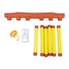 Catching Sticks Game with Remote Control Adjustable Speed Hand Speed Training Toy for Parent Child Interaction Yellow