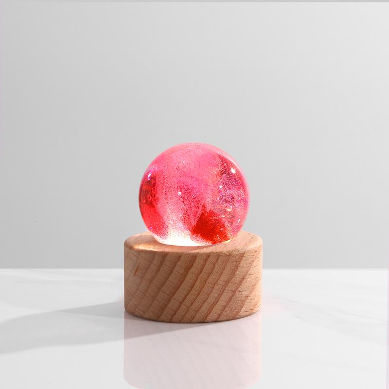 Seven-Color Crystal Starry Nightlight Ornaments - Festival & Birthday Gift