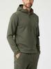 Men's Outdoor Half-Zip Hooded Sweatshirt - APH Series, Long Sleeve for Autumn & Winter Warmth, Bird House Style