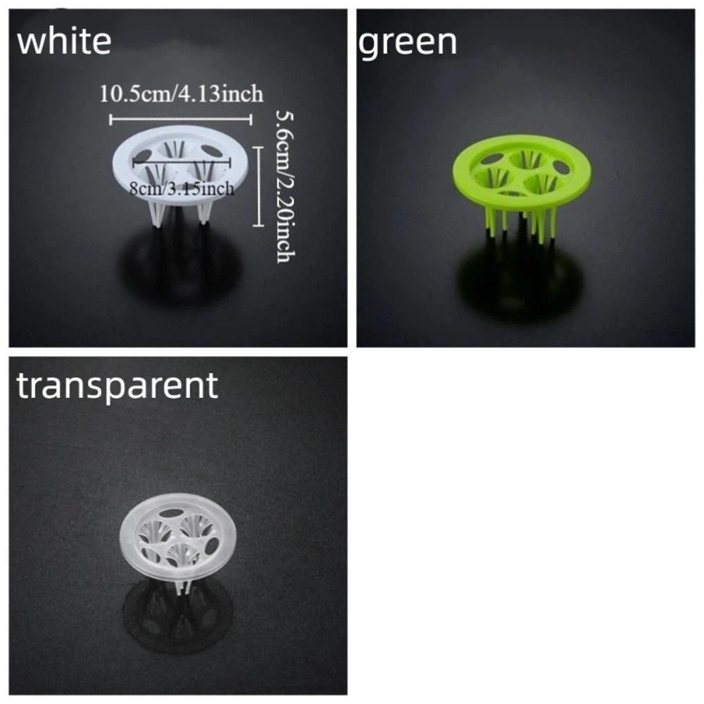 20PCS Plastic Hydroponic Seedling Pots 3 Holes Hydroponic Basket Grow Pots  Aerated Root Growth