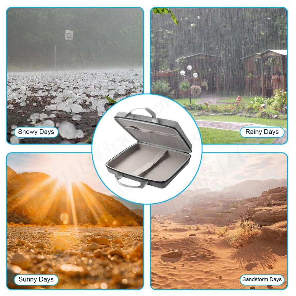 Waterproof Carrying Case For Starlink Mini Satellite Receiver Protective Bag Portable Hard Shell Storage Box Router Accessories