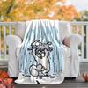 Simon's Cat Flannel Blanket Soft Warm All-Season Throw, Design for Camping, Car Travel, Hiking Sofa, Bed, Office Perfect Gift for Parties