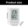 Accurate Room Thermometers Hygrometer Double Display Humidity Temperature Sensor Battery Operated For Living Room Office