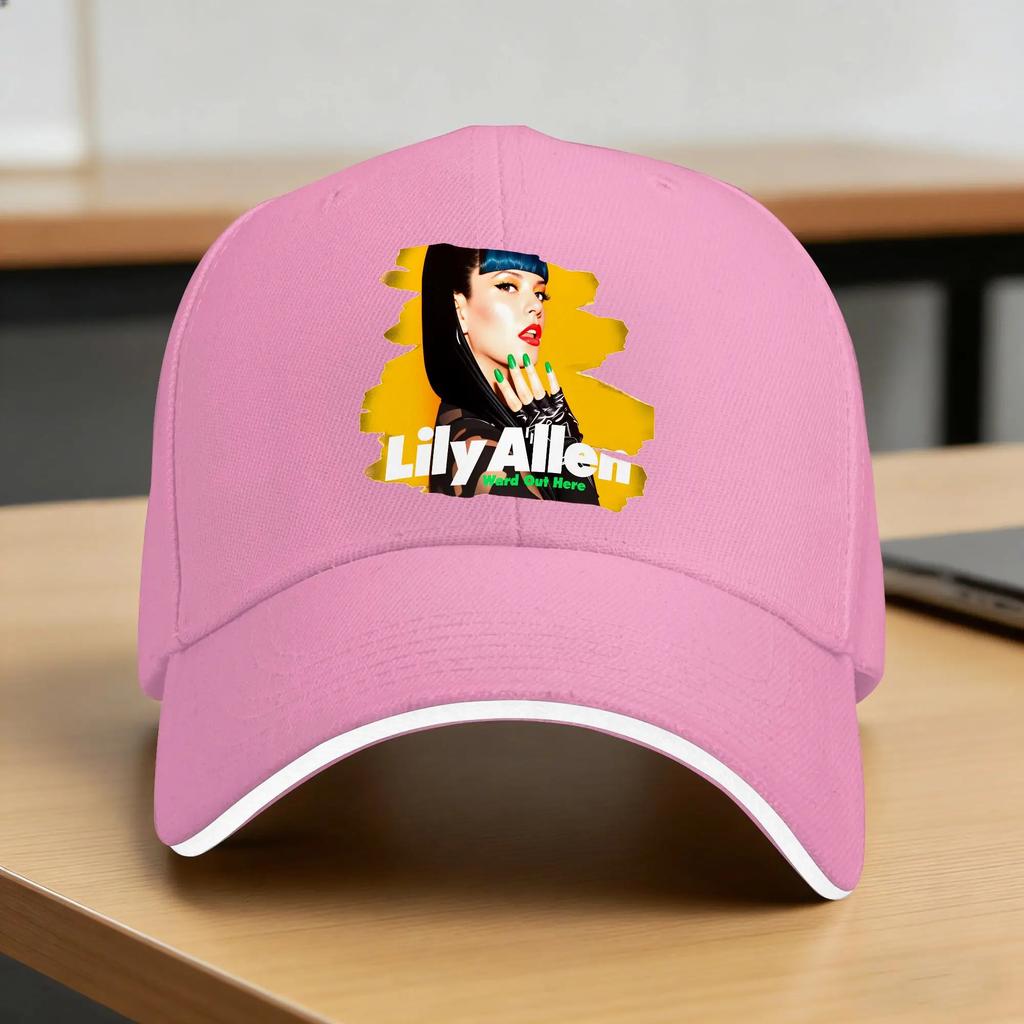 Lily Allen Hard Out Here Baseball Cap Casual Trucker Hat Summer Unisex Adult Outdoor Sport Baseball Caps