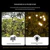 Outdoor Solar Firefly Courtyard Lights - Waterproof Landscape Lawn and Ground Plug Night Lights