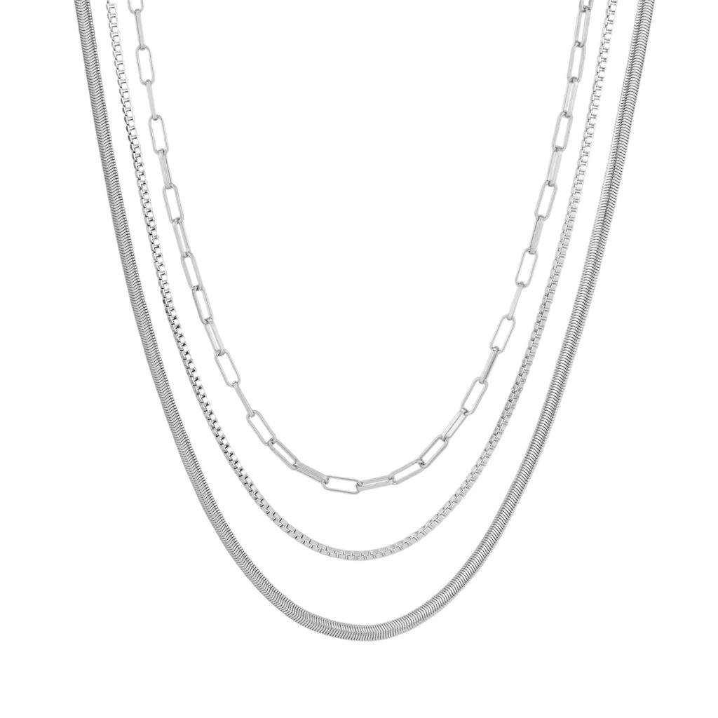 Elegant Necklace Simple Chain Necklace Charm Necklace Multilayer Necklace Stylish Neck Jewelry Suitable for Women Man