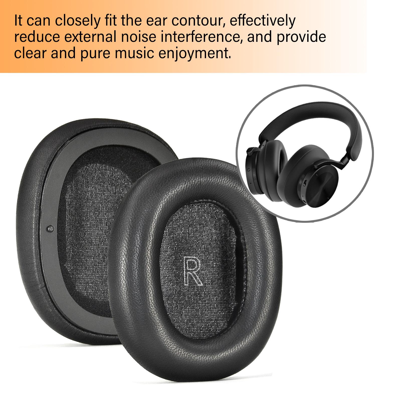 

Амбушюры с эффектом памяти, совместимые с наушниками B&O Beoplay H95 ANC, амбушюры для улучшенной звукоизоляции, защитные накладки на уши