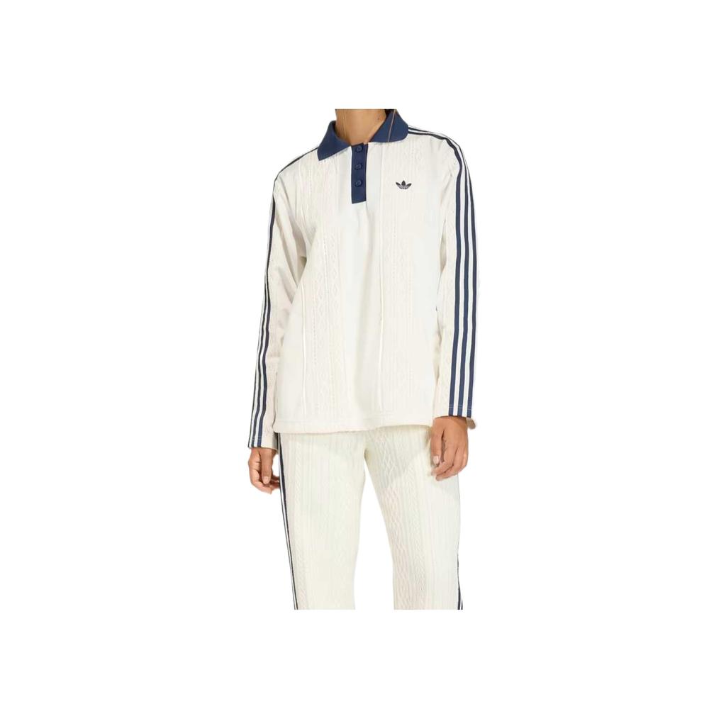 adidas Originals Langarm-Pullover Hautfreundlich Bequem Warm Fußballshirt Damen Oberteile KR7651