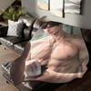 Love and Deepspace Caleb Couverture Pour Canapé Bureau Lit Avion Voyage Dormir Lire Se Détendre Camping Douce Et Chaude