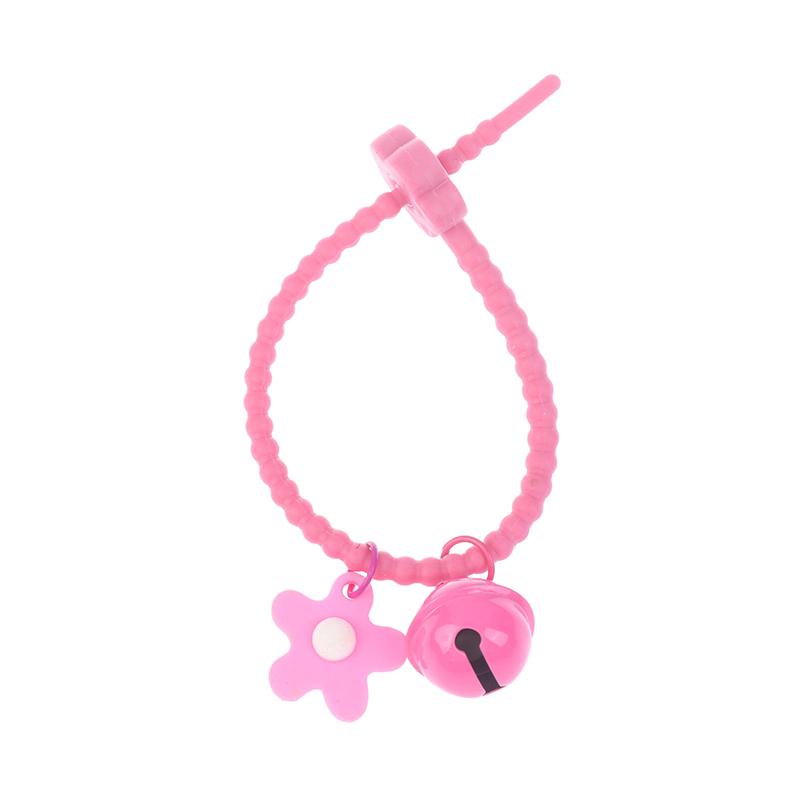 

Сладкий брелок в виде колокольчика конфетного цвета, многоразовый силиконовый цветочный брелок для девочек, подвеска на сумку, брелок для автомобиля, украшение на рюкзак