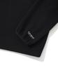 COVERNAT Arch Logo Fleece Half Zip Sweatshirt Black