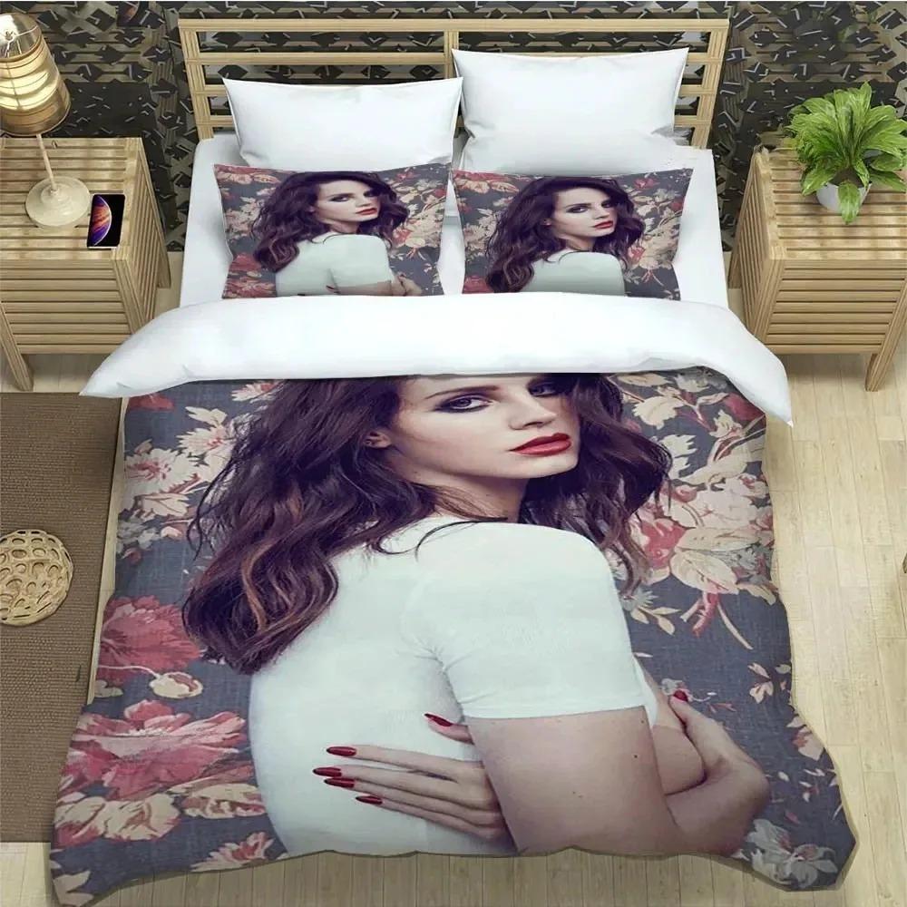 

Single Lana Del Rey May Jailer Bedding Set Bedroom Soft Modern Bedspreads Comefortable Duvet Cover Quilt Cover And Pillowcase 70x133cm 3pcs