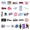 53PCS Y2K Girls VSCO 90s Harajuku Style Vintage Stickers Cute Aesthetic Decal Diary Motorcycle Laptop Scrapbook Toy Sticker