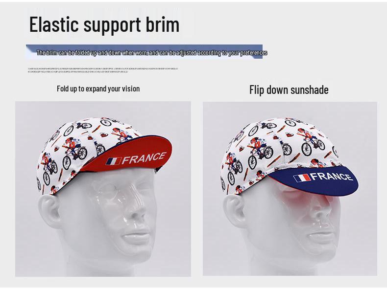 Breathable Mesh Cycling Cap - Sunshade, Versatile, Classic Trend, Lightweight Sports Hat