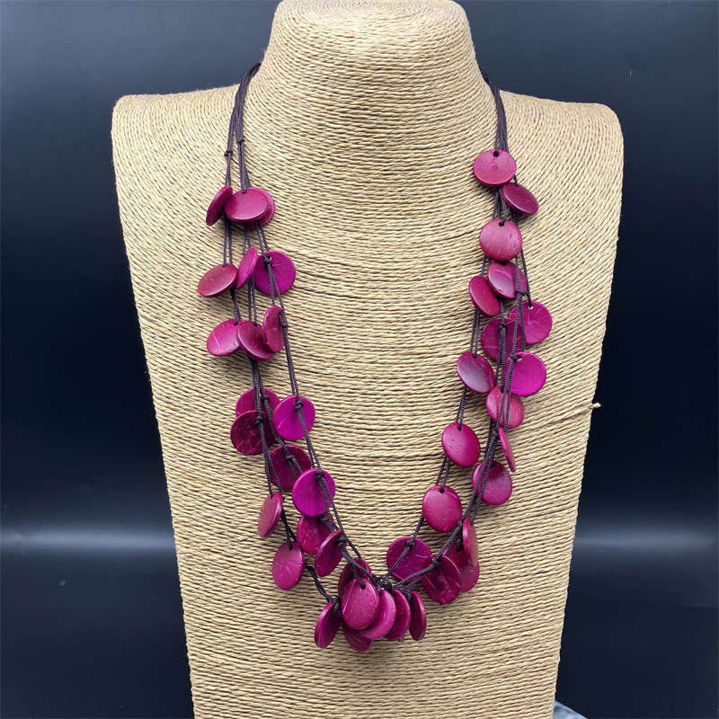 Necklace fashion Retro style Beach Necklace Bohemian Anti-Allergy Ornament