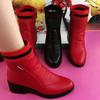 Botas de Invierno para Mujer de Tallas Grandes: Botas de Plataforma con Suela Blanda, Empeine Blando, Forro de Algodón, Suela de Goma Antideslizante y Resistente al Desgaste