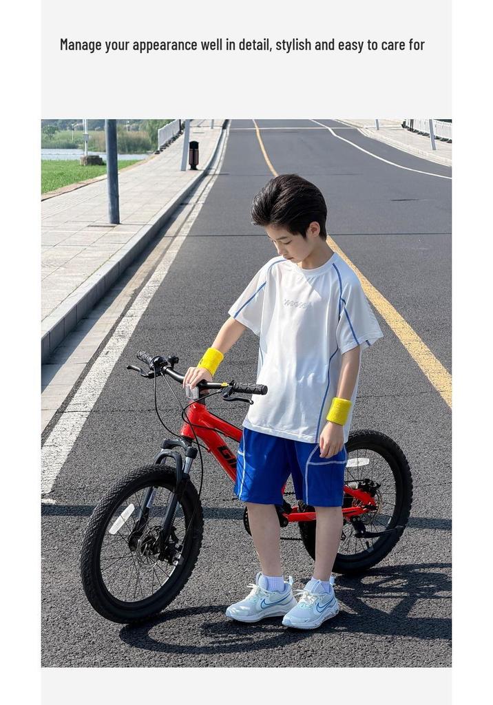 Summer Boys' Thin Loose Sports Shorts - Trendy, Versatile Five-Point Pants for Kids
