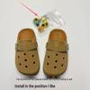 Children's Cartoon Birkenstock Slippers: Cute Closed-Toe Spring Outdoor Shoes for Boys & Girls with Thick Soles.