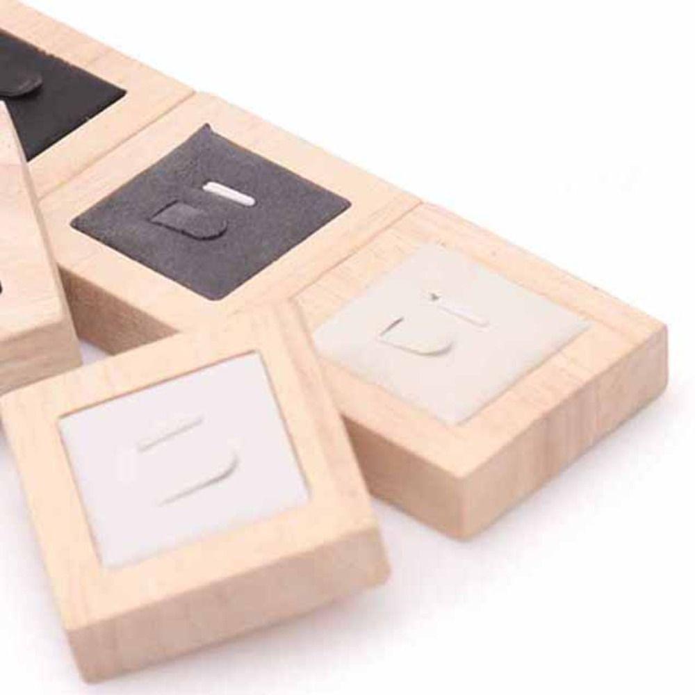 Jewelry Display Wooden Jewelry Show Props Ring Display Rack Wedding Ring Box  Travel
