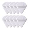 10/20Pcs Triangle Velvet Powder Puff Pizza Flours Mini Face Makeup Sponge Cosmetics Washable Lightweight Makeup Tool