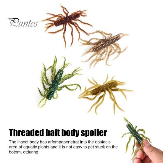 Topwater Bionic Bait 1/3/5Pcs 9.5cm/9g Floating Soft Lure with Multi-Tentacles, Realistic Fishing Baits Bait, Artificial Swimbait for Freshwater